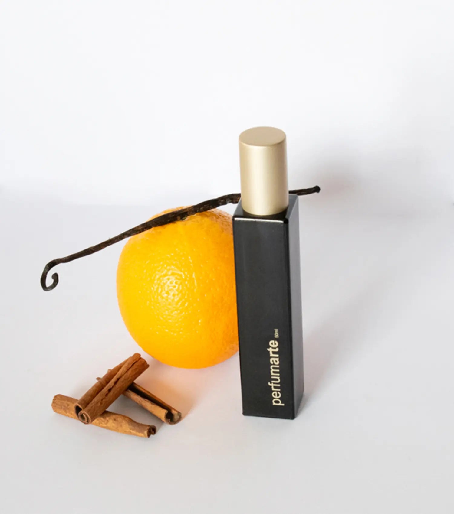 Envase de perfume Corazón de Lirio (ABE) de 50 ml con composición de elementos