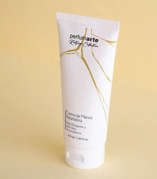 Crema de manos reparadora aloe vera y rosa mosqueta