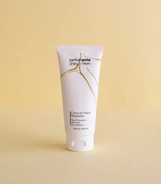 Crema de manos reparadora aloe vera y rosa mosqueta